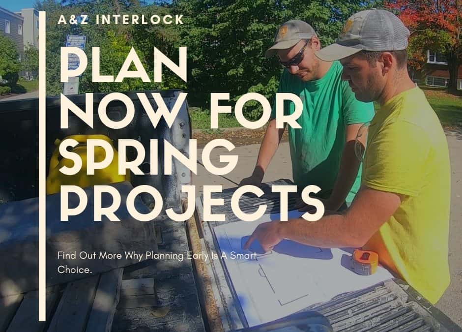 Spring Landscape Project – Design in Winter