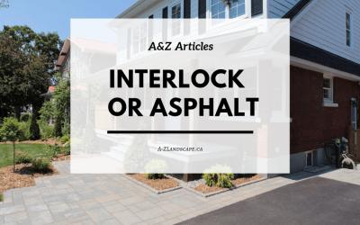 Interlock vs Asphalt Driveways