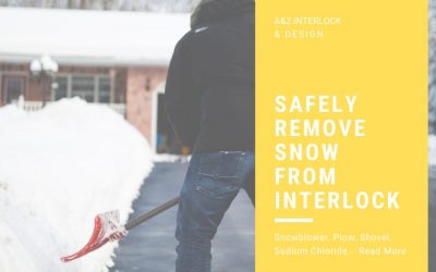 Safely Remove Snow From Interlock Guide