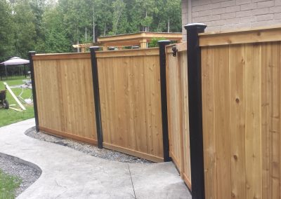 fence wood