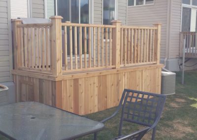 small back deck