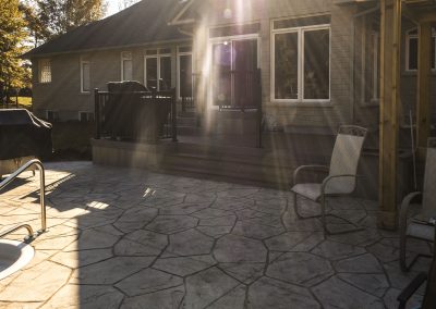 backyard flagstone