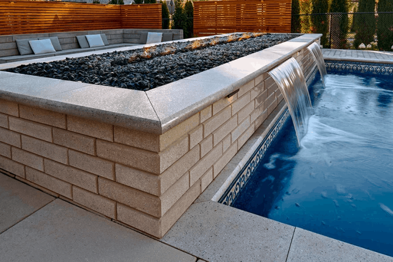 Interlocking Water Water Features - Modular And Permanent Designs - A&Z Interlock Ottawa