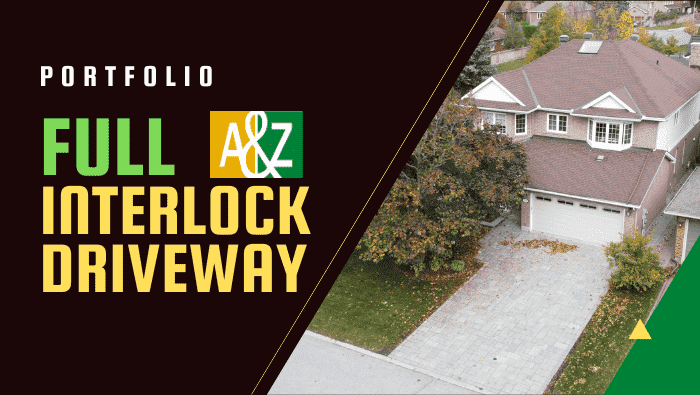Nepean Interlock Driveway